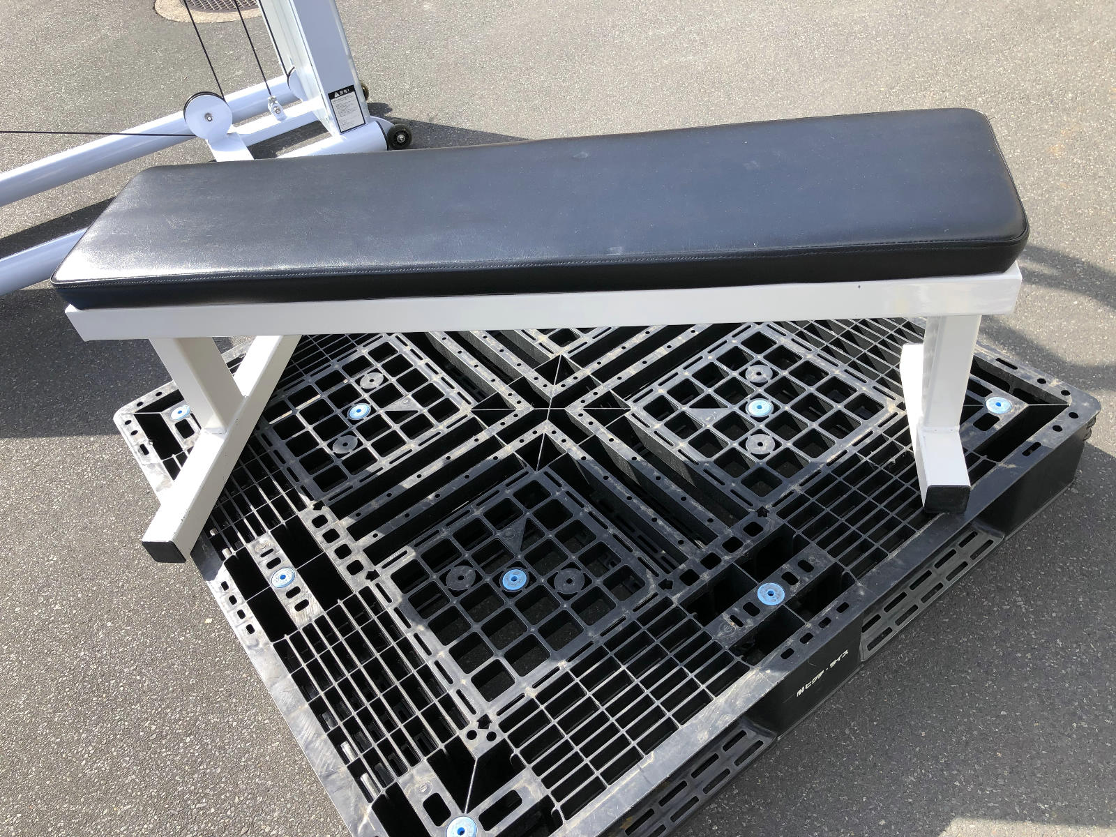 国産 準施設用 マッスルビルダーDX フラットベンチ TLF1SP＋ダイコー